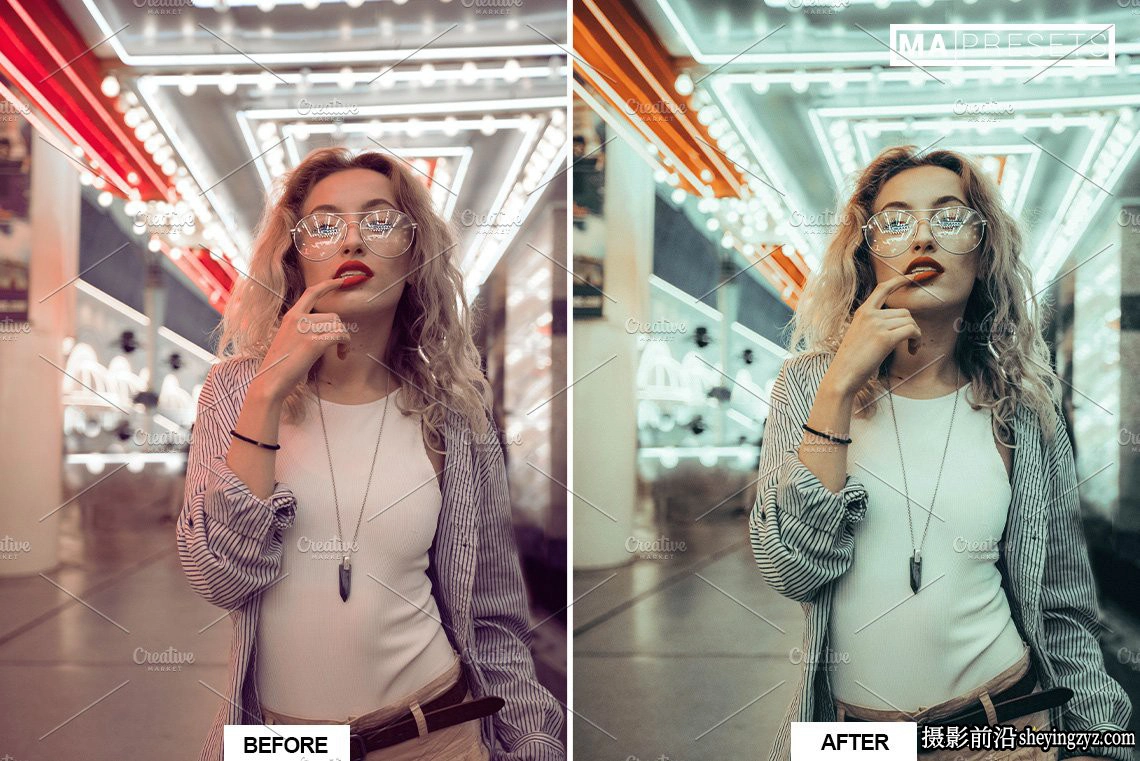城市街拍摄影电影感Lightroom预设 NEW YORK FILM Lightroom Presets