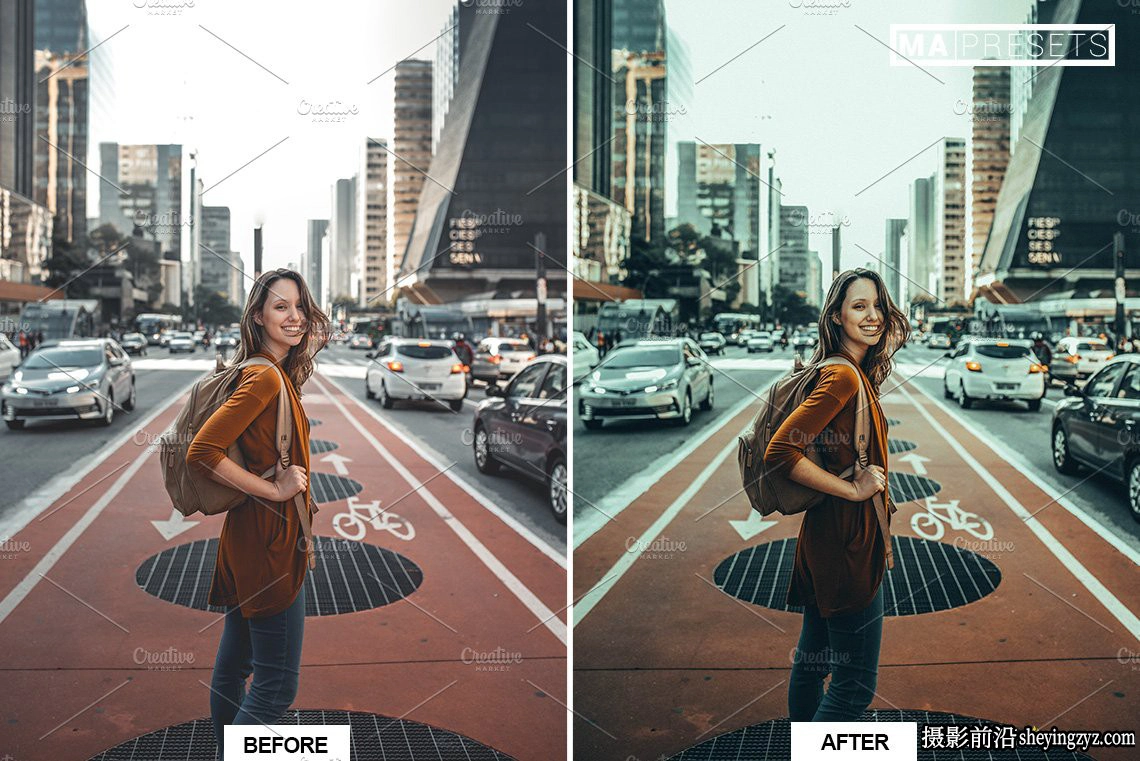 城市街拍摄影电影感Lightroom预设 NEW YORK FILM Lightroom Presets