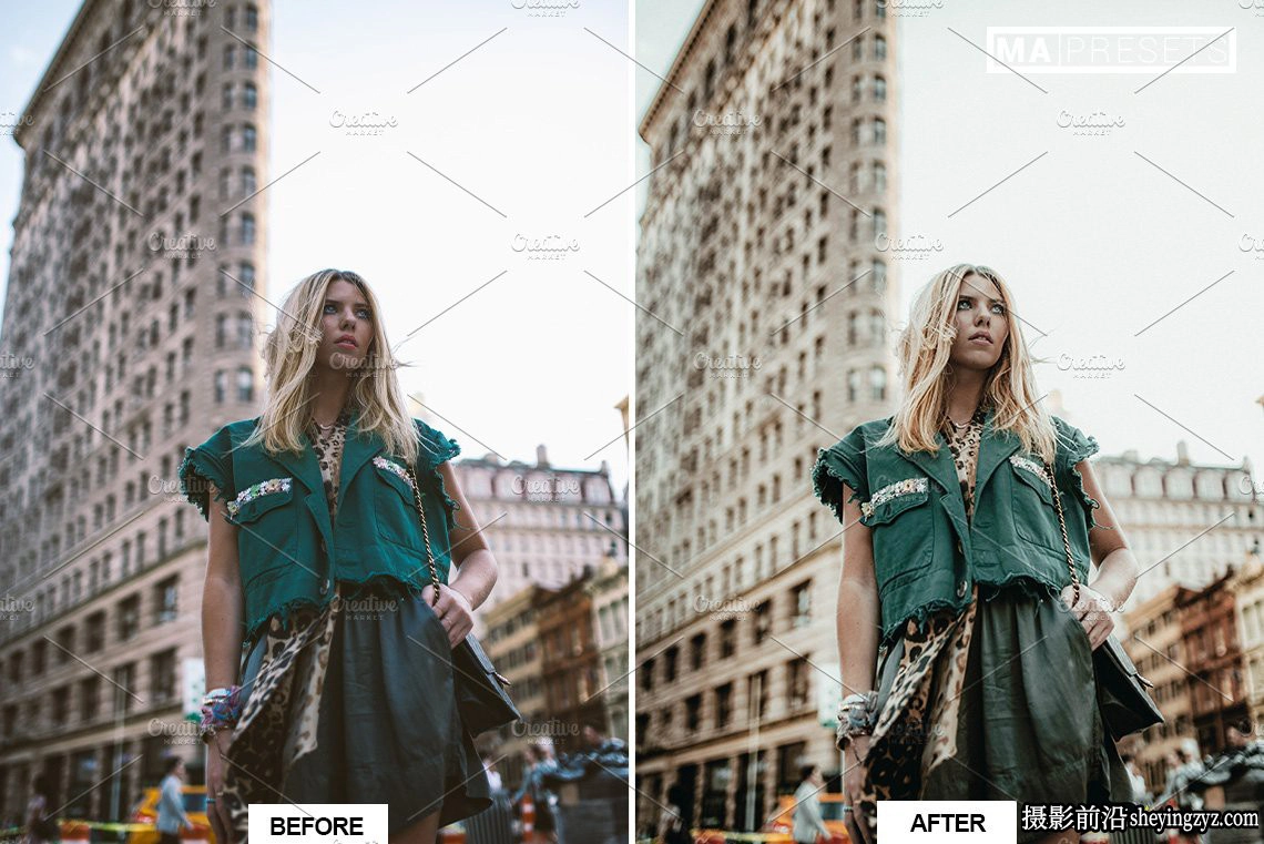 城市街拍摄影电影感Lightroom预设 NEW YORK FILM Lightroom Presets