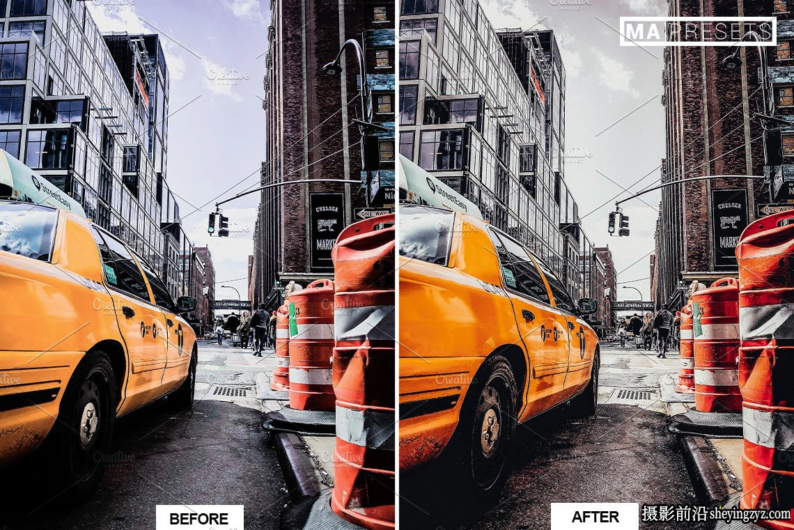 城市街拍摄影电影感Lightroom预设 NEW YORK FILM Lightroom Presets
