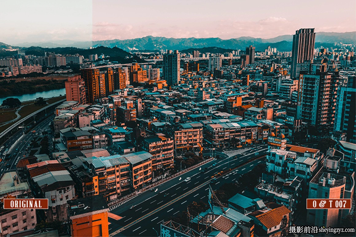 免费LR预设-青橙色旅拍风光LR预设Orange &amp; Teal Lightroom Presets