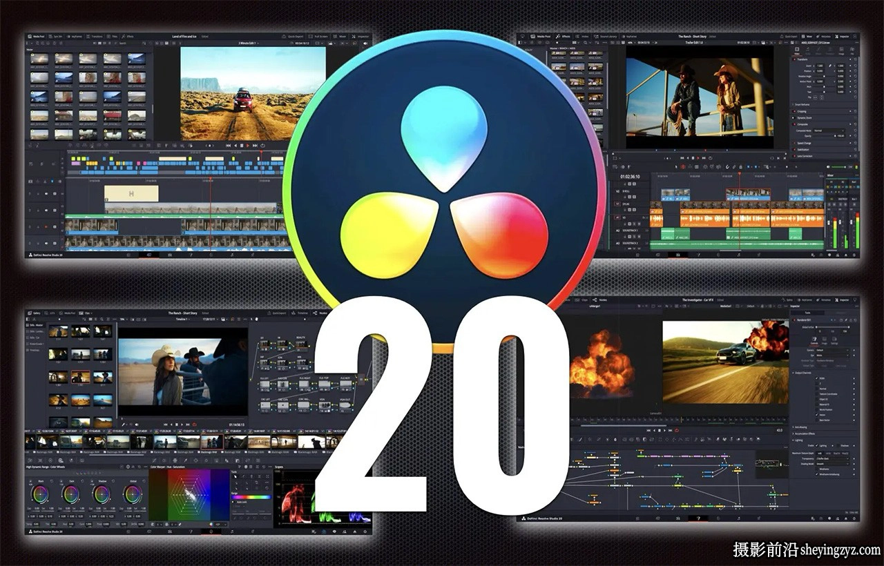 零基础掌握Davinci Resolve 20 Fusion.粒子系统训练营教程-中英字幕