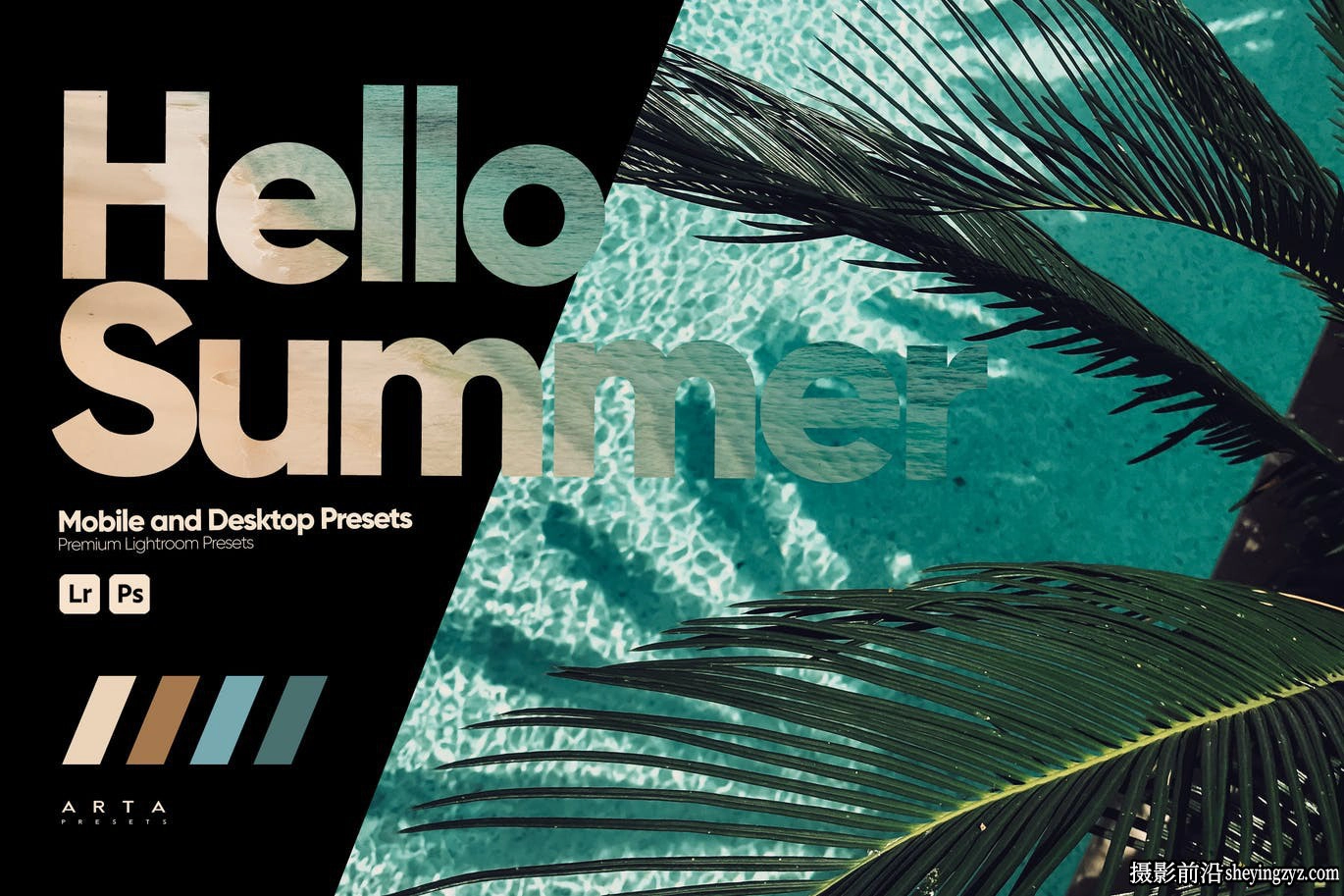 夏季风光后期调色LR预设手机预设 Hello Summer Lightroom Presets