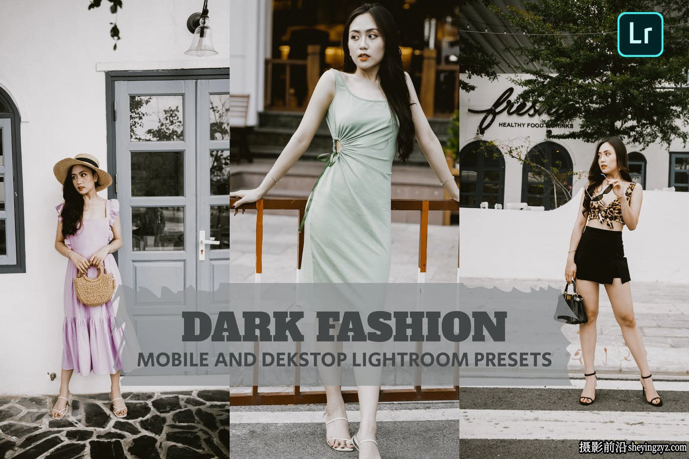 免费LR预设-复古人像调色LR预设 Dark Fashion Lightroom Presets