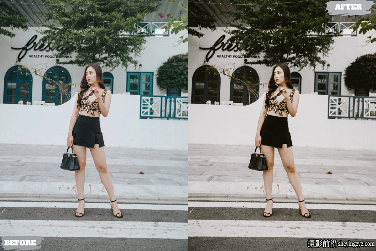 免费LR预设-复古人像调色LR预设 Dark Fashion Lightroom Presets
