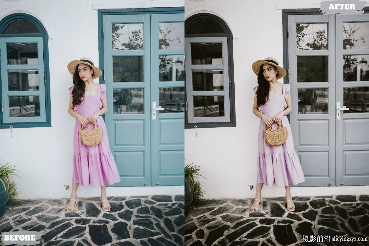 免费LR预设-复古人像调色LR预设 Dark Fashion Lightroom Presets