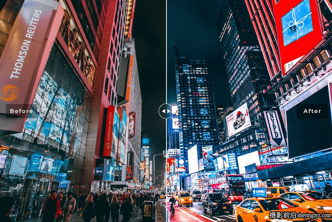 城市夜景风光后期调色LR预设 Nightscape Pro Lightroom Presets