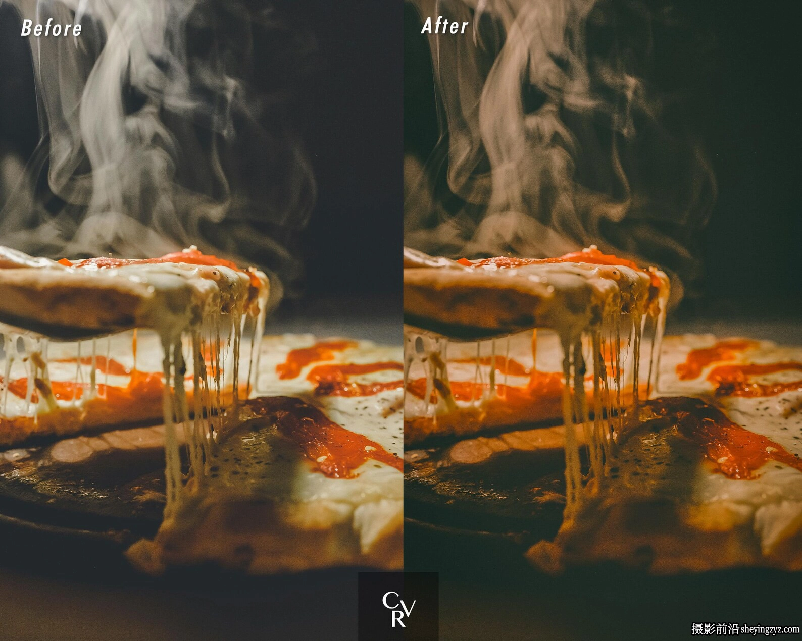 15种电影美食胶片调色LR预设手机版LR预设 Cinematic Food Presets
