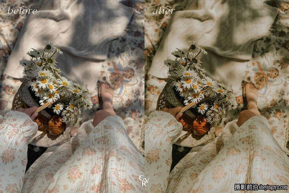 温暖电影胶片人像LR预设手机版lr预设Cottagecore Lightroom Presets