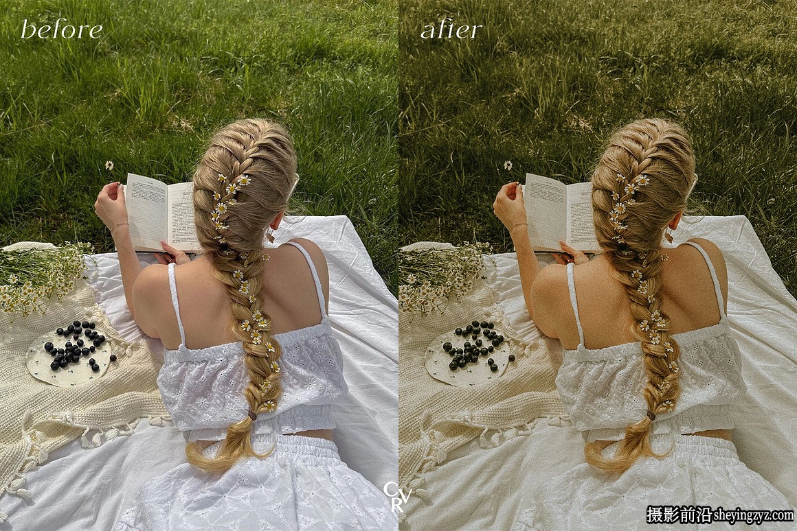 温暖电影胶片人像LR预设手机版lr预设Cottagecore Lightroom Presets