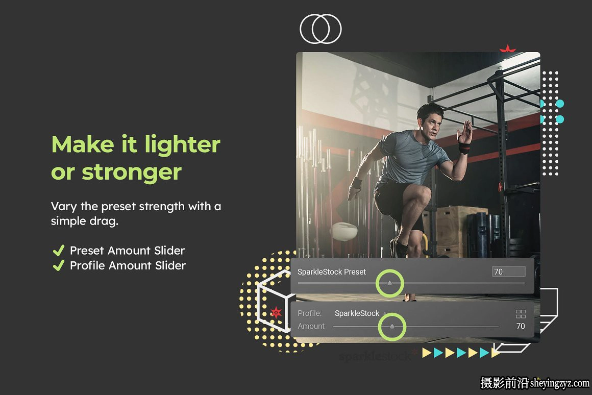 体育运动健身人像LR预设电影LUT预设Athletic Lightroom Presets LUT