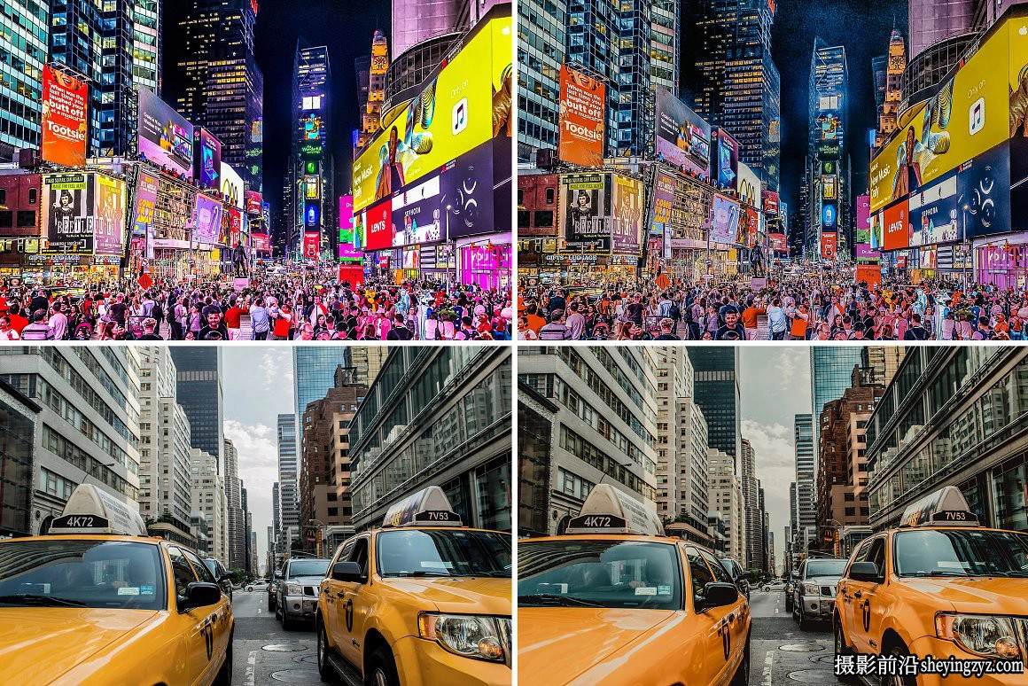 城市旅拍电影风光Lightroom预设手机LR预设 Manhattan Life Presets