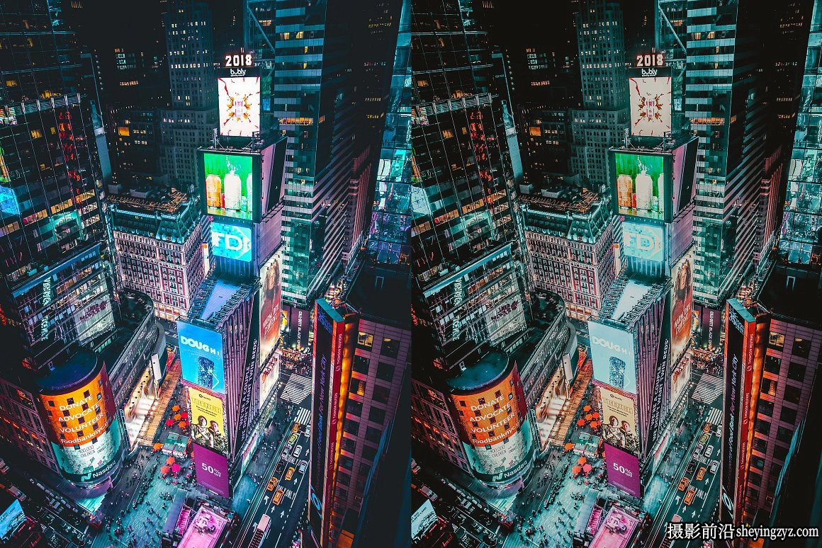 城市旅拍电影风光Lightroom预设手机LR预设 Manhattan Life Presets