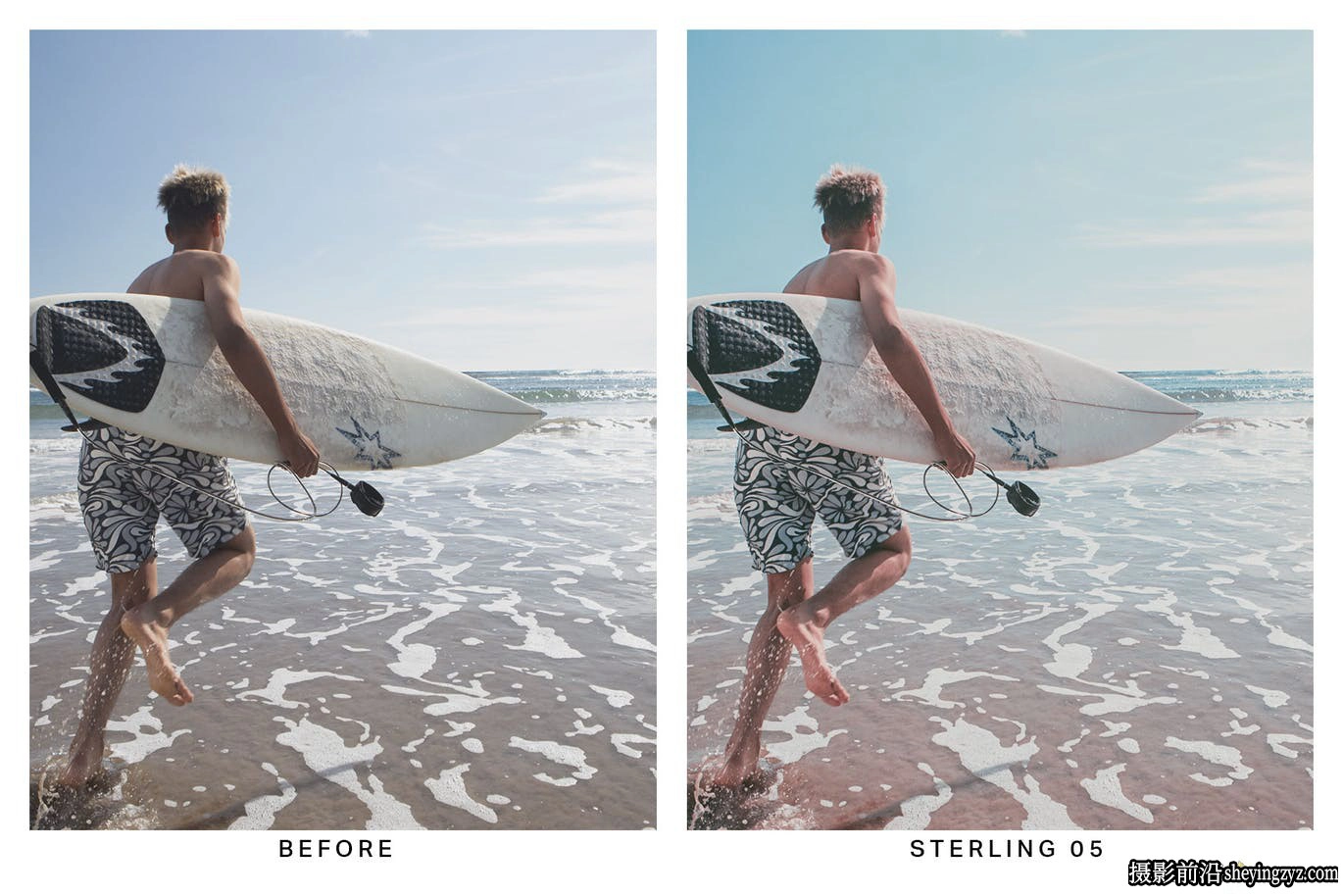 海天风光摄影LR预设视频LUT预设 Azure Lightroom Presets and LUTs