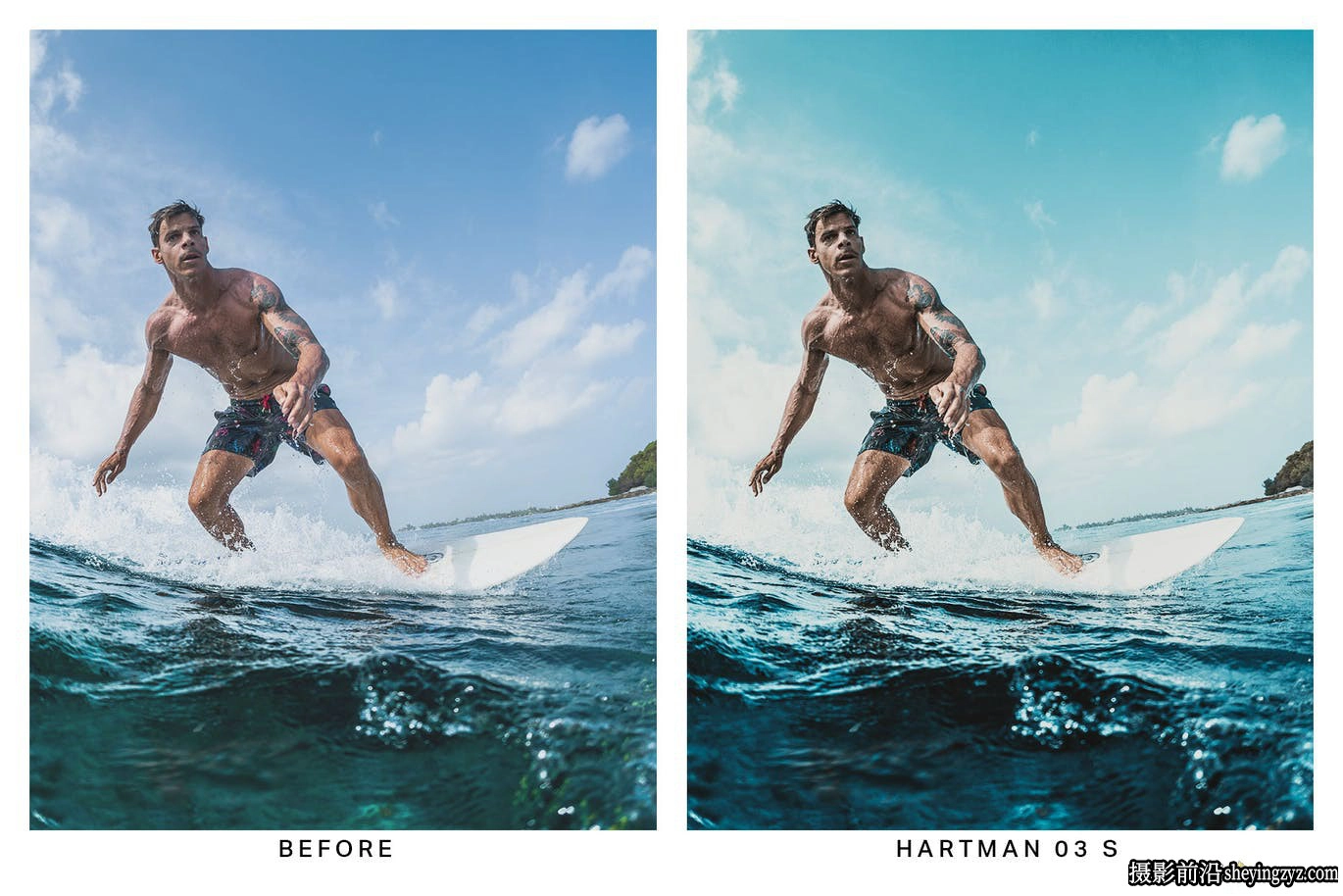 海天风光摄影LR预设视频LUT预设 Azure Lightroom Presets and LUTs