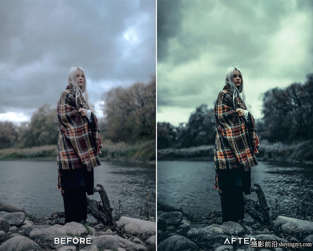 情绪电影风光LR预设LUT预设presets.io-Deep Moody Lightroom Preset