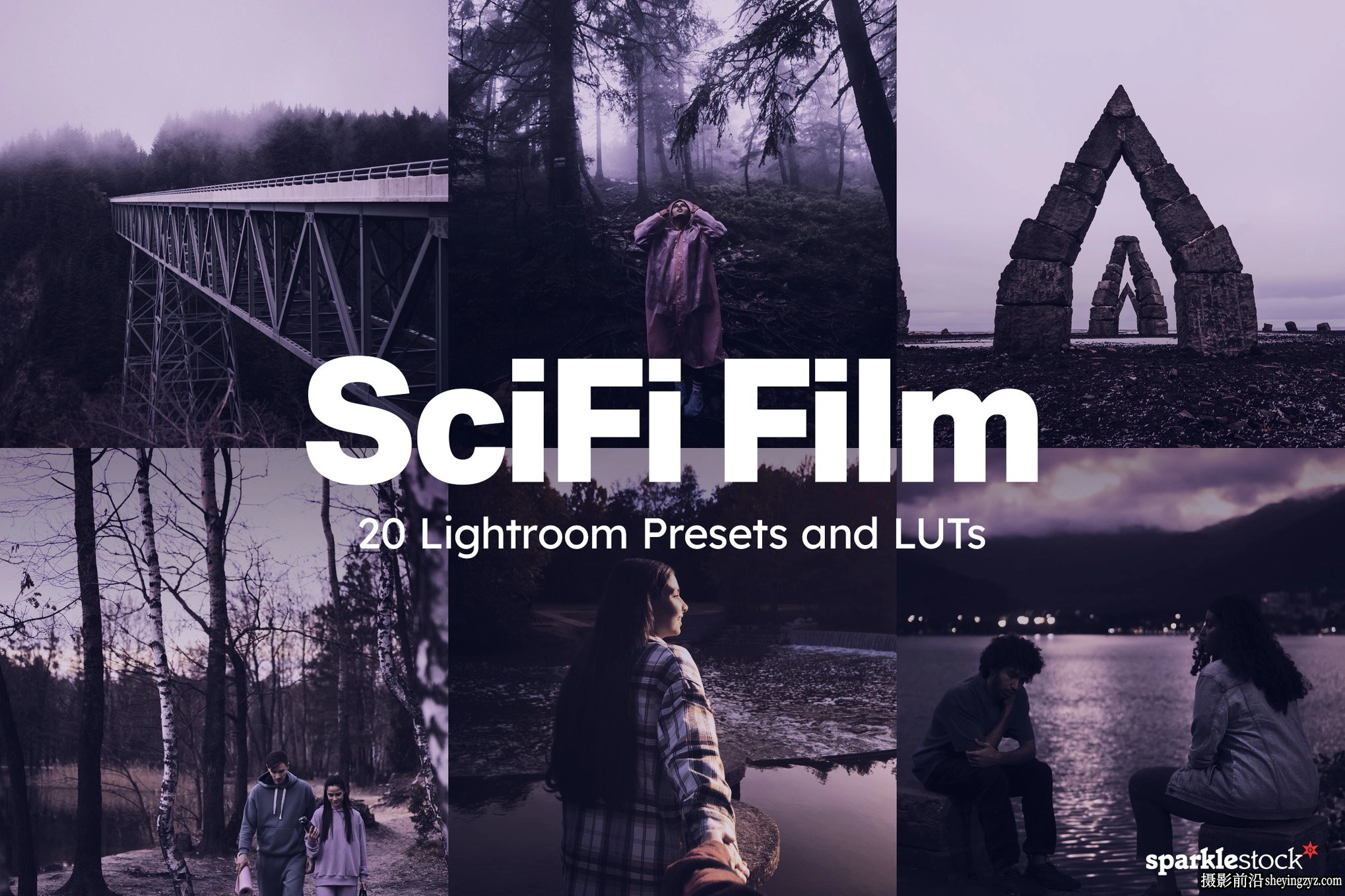 AI自适应科幻电影LR预设SciFi Film Lightroom Presets and LUTs