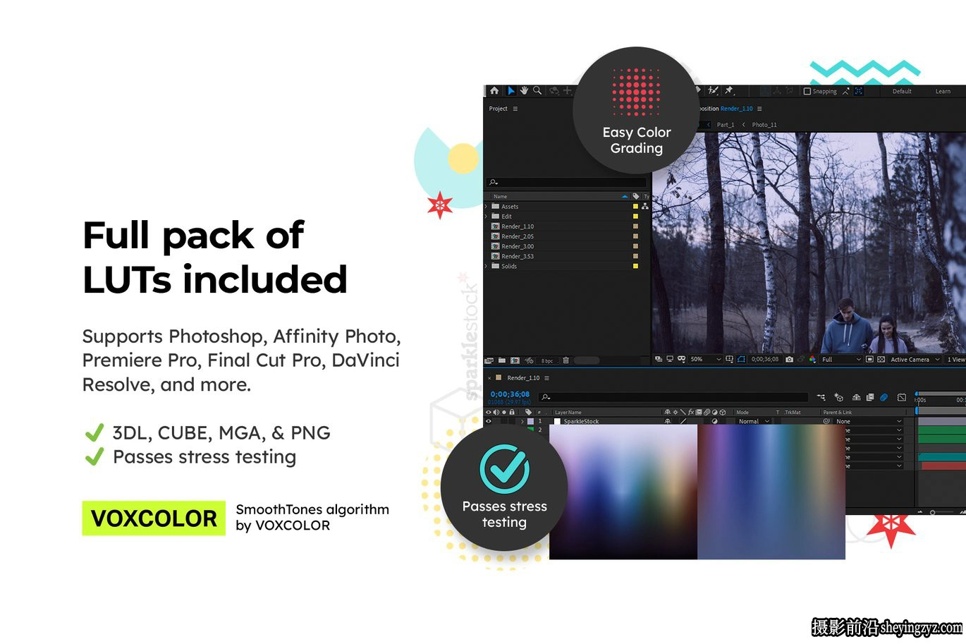 AI自适应科幻电影LR预设SciFi Film Lightroom Presets and LUTs