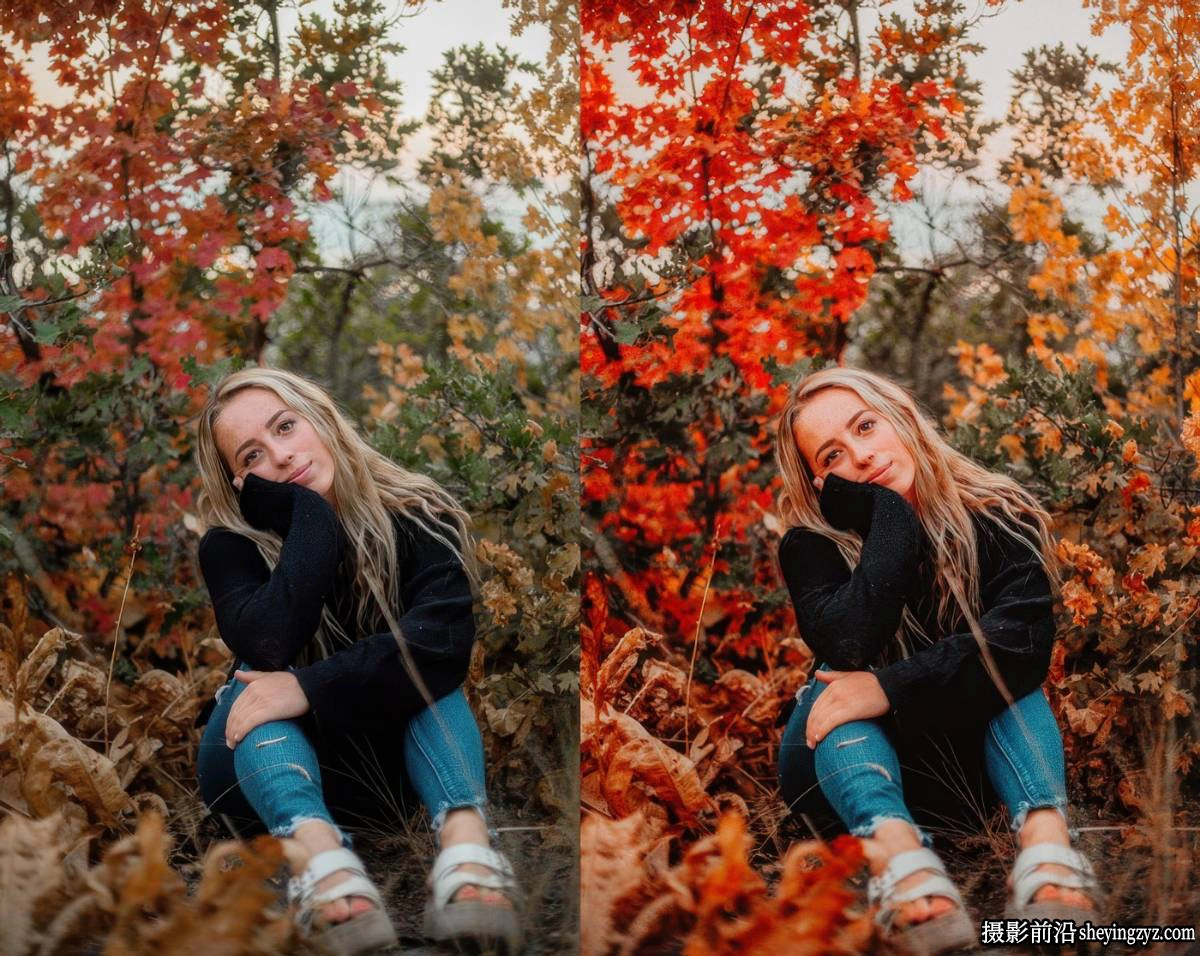 秋季电影风光人像LR预设 Psd Stack - Autumn Lightroom Presets