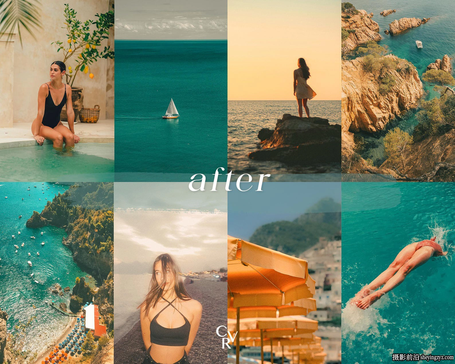 温暖电影胶片色彩LR预设手机LR预设 Warm Tone Lightroom Presets