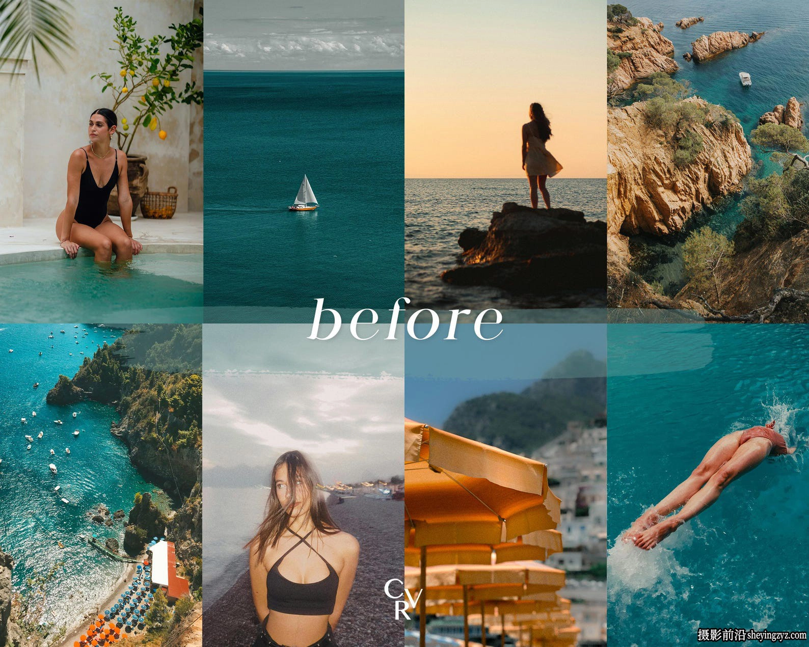 温暖电影胶片色彩LR预设手机LR预设 Warm Tone Lightroom Presets