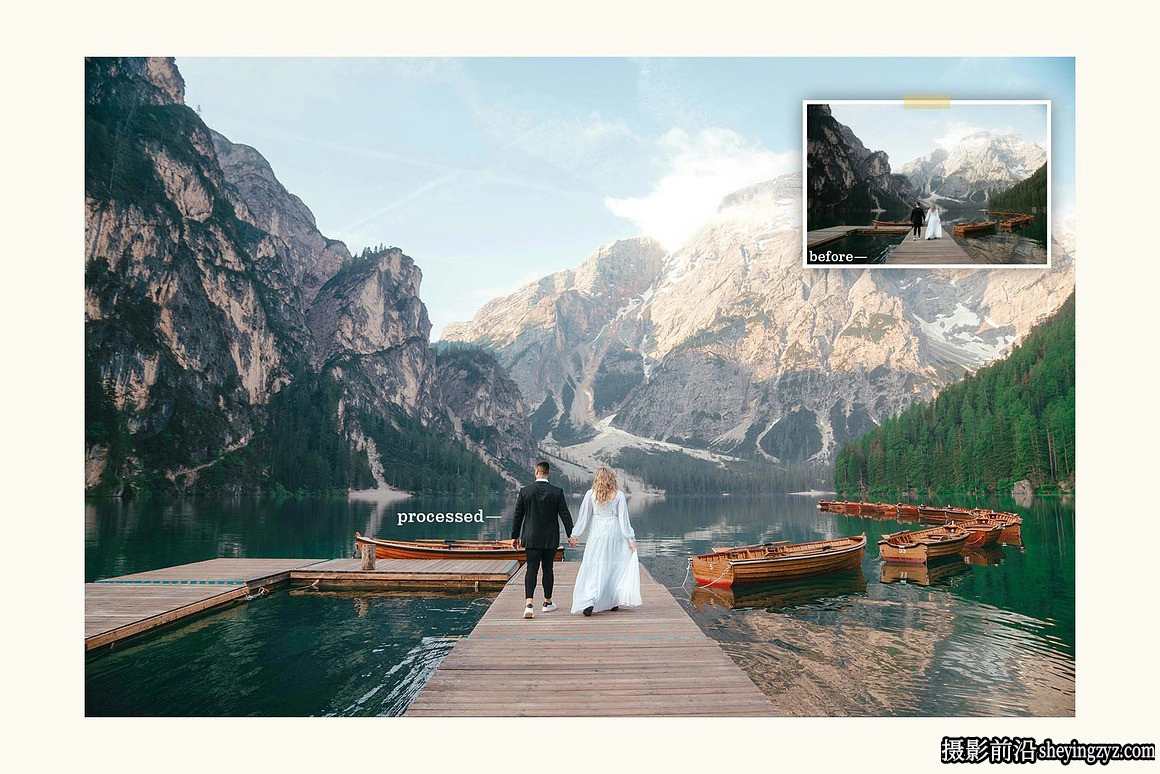 鲜艳胶片色彩LR预设手机lr预设Vivid Colors - Actions and Presets