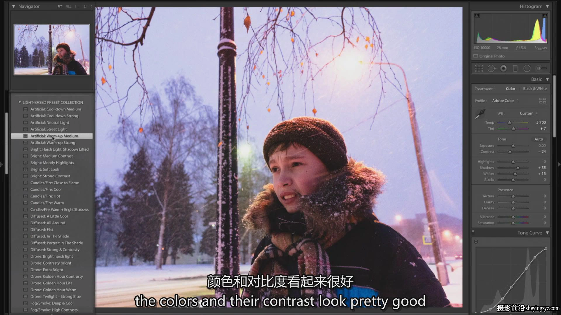 Mitchell Kanashkevich-纪实摄影后期光线调整与全部预设-中英字幕