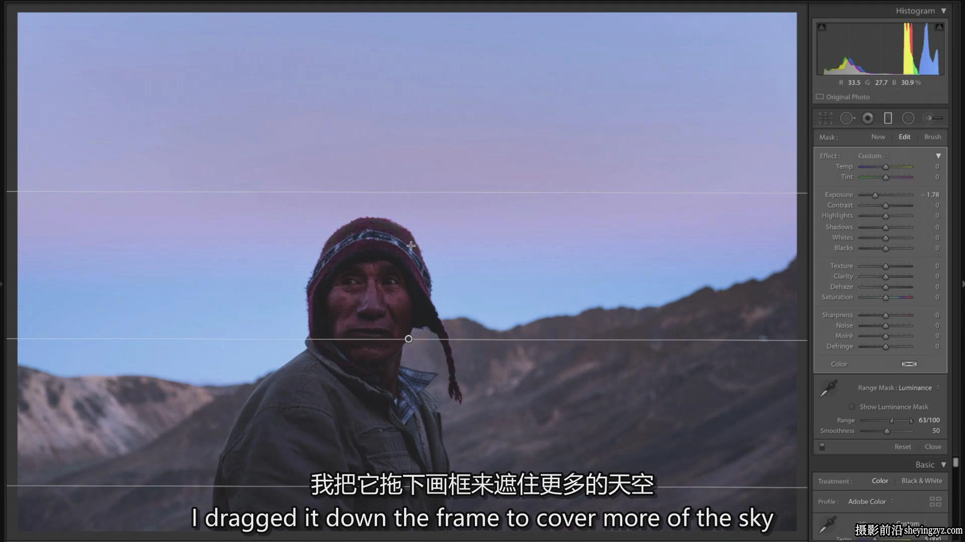 Mitchell Kanashkevich-纪实摄影后期光线调整与全部预设-中英字幕
