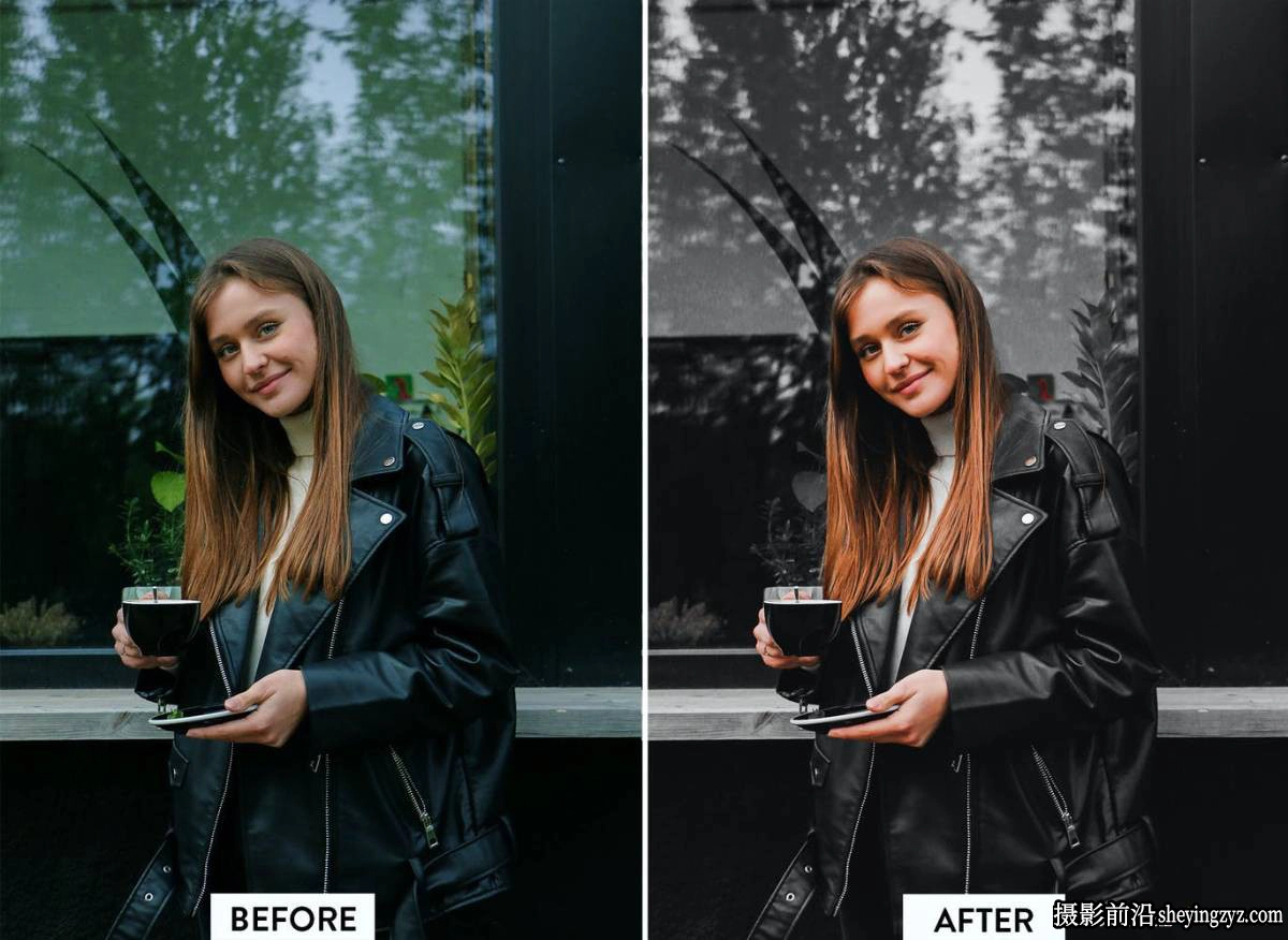 中性灰黑暗电影人像LR预设手机lr预设Dark Tones Lightroom Presets