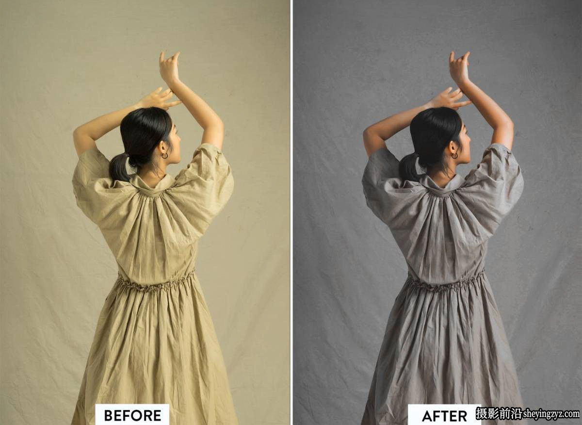 中性灰黑暗电影人像LR预设手机lr预设Dark Tones Lightroom Presets