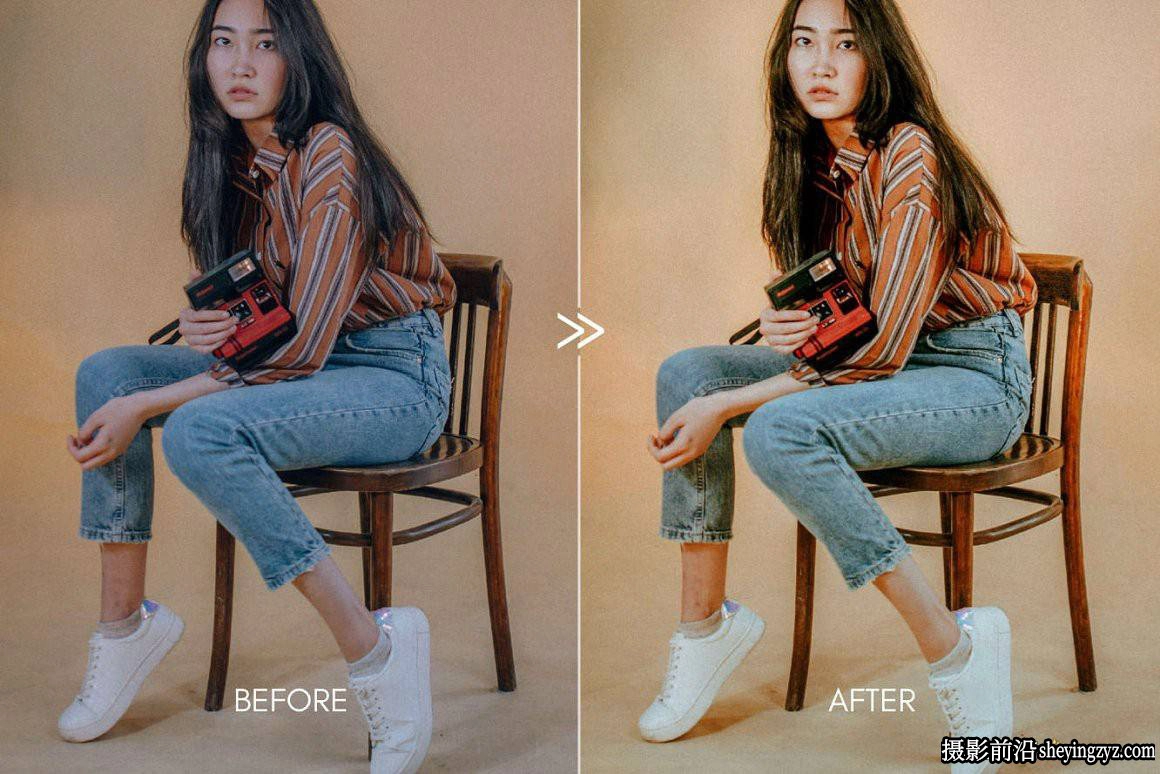 90年代复古胶片人像LR预设手机预设 RETRO Moody Lightroom Presets