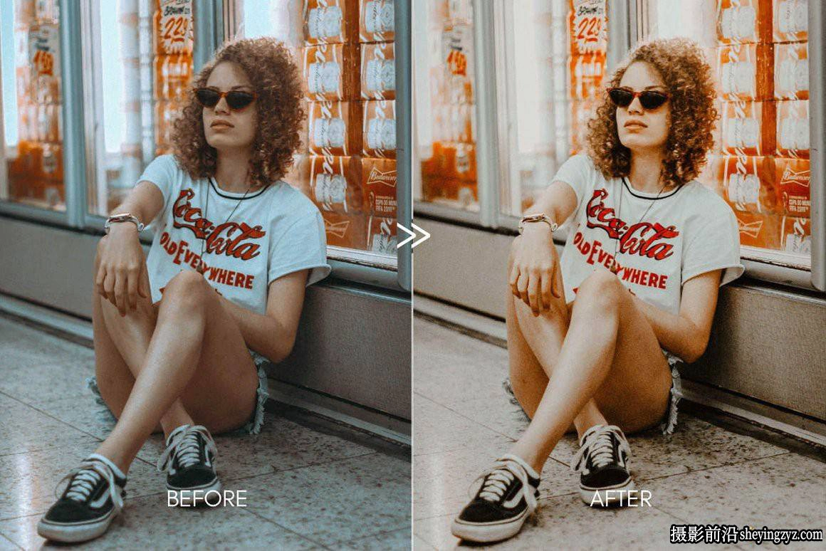 90年代复古胶片人像LR预设手机预设 RETRO Moody Lightroom Presets