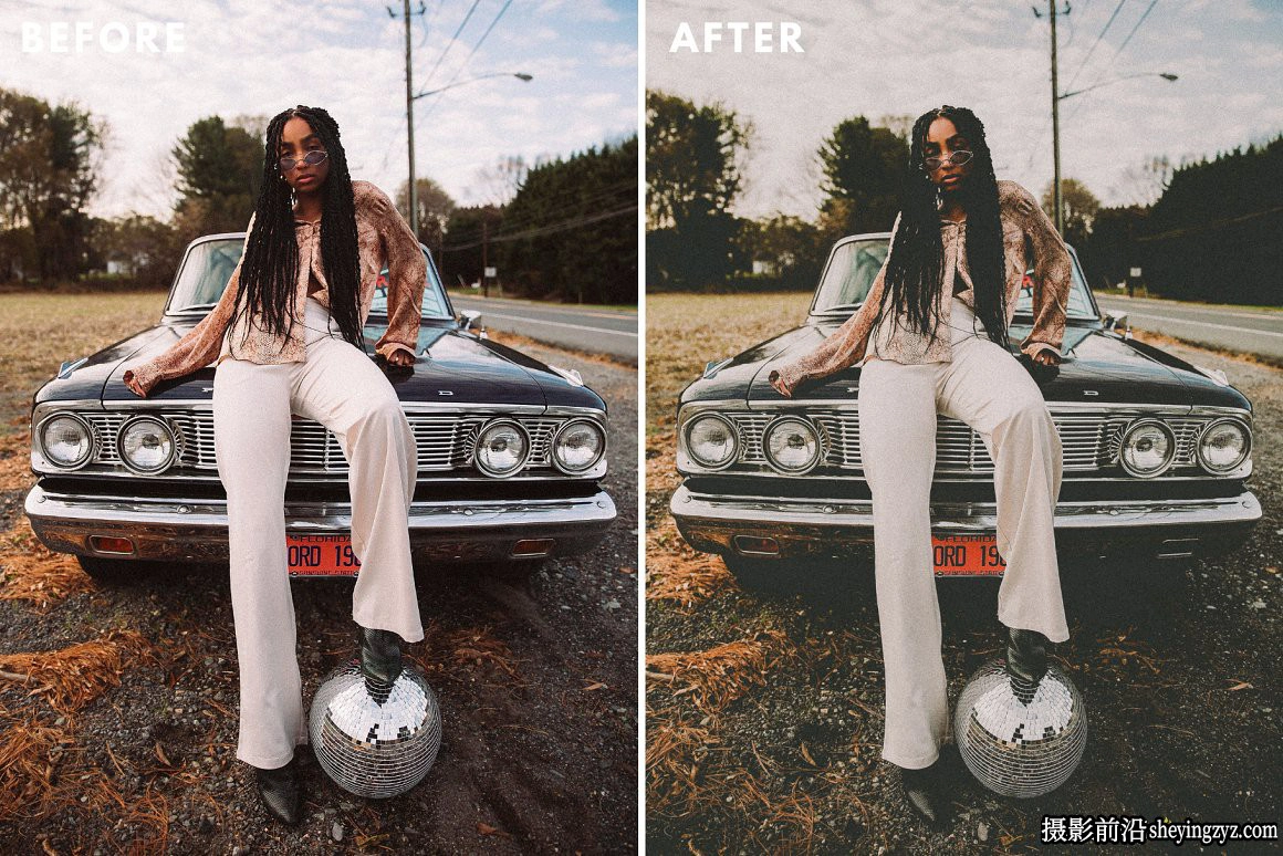 90年代电影胶片LR预设手机lr预设 Retro Film Lightroom Presets
