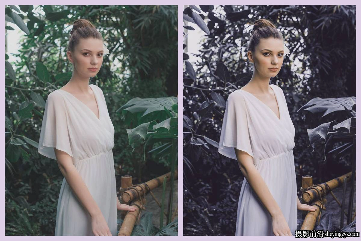 薰衣草色调人像LR预设和LUT预设 Purple Potion Lightroom Presets