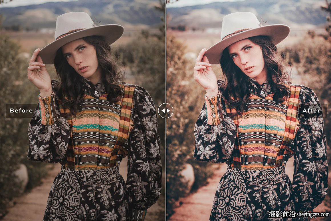 明亮复古胶片人像LR预设手机LR调色滤镜 Burnt Lightroom Presets