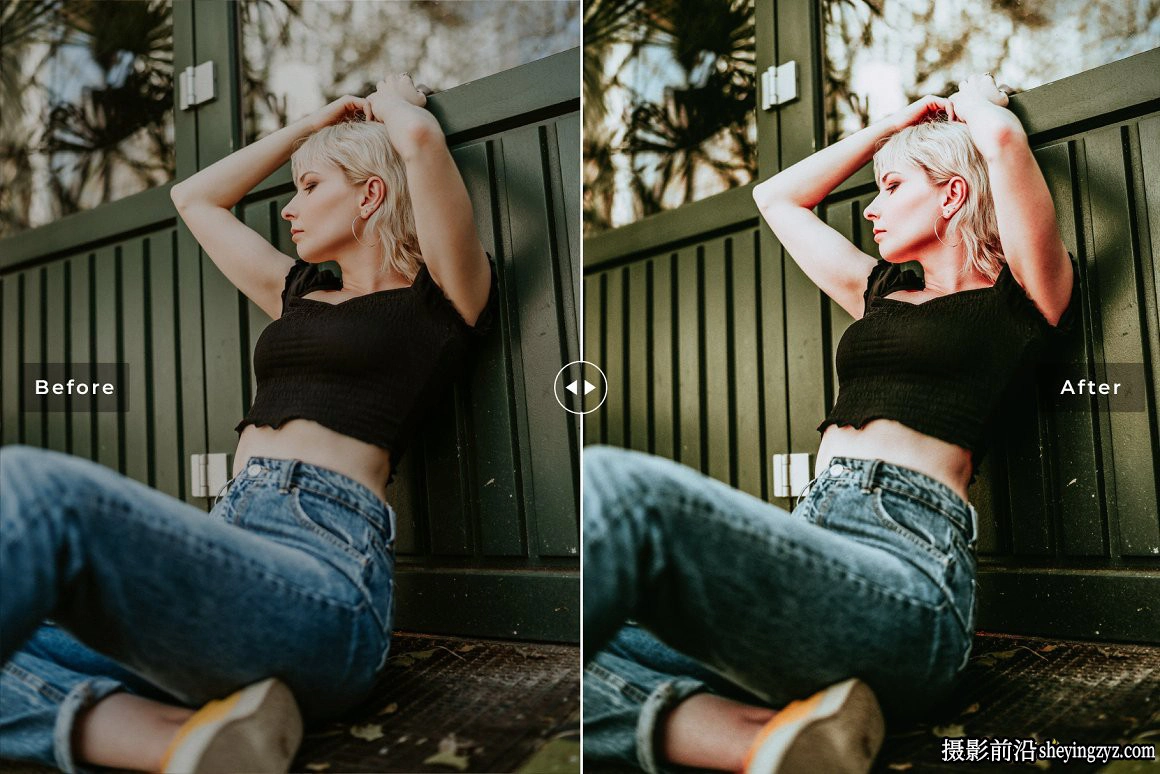 明亮复古胶片人像LR预设手机LR调色滤镜 Burnt Lightroom Presets