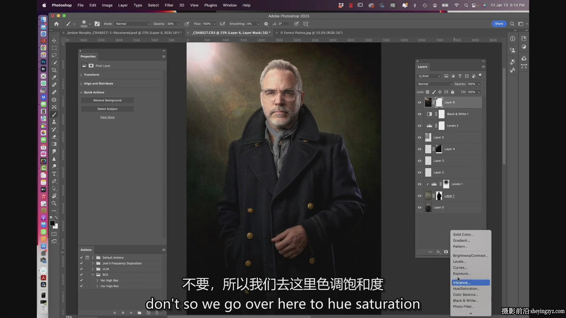 Joel Grimes - -从头到尾:水手肖像摄影布光及后期教程-中英字幕