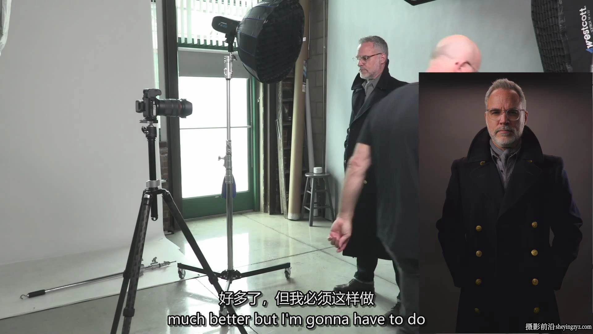 Joel Grimes - -从头到尾:水手肖像摄影布光及后期教程-中英字幕