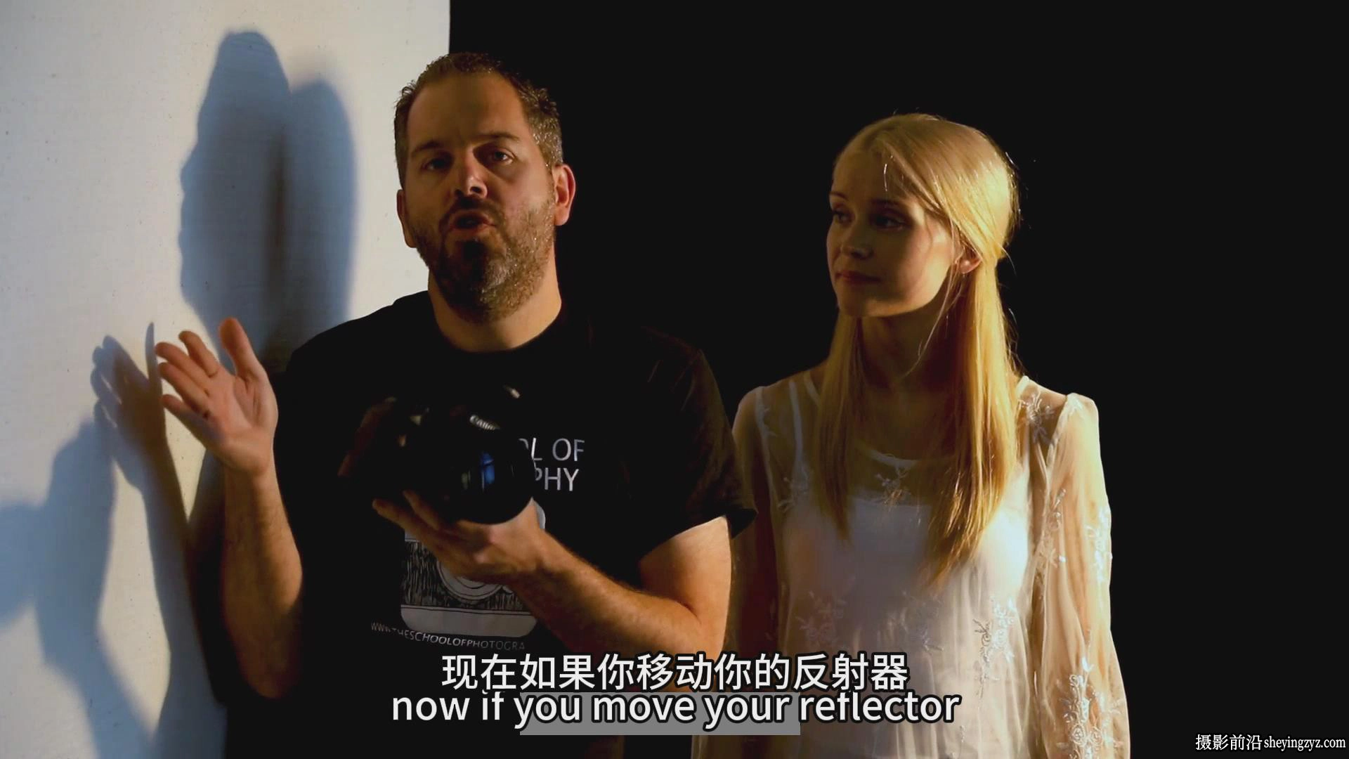 Marc Newton - 全面的在线工作室人像布光照明课程-中英字幕