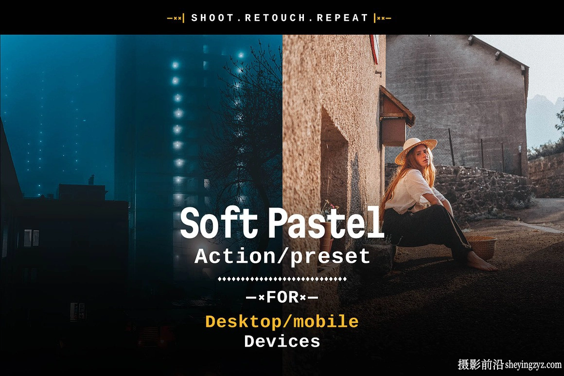 柔和粉彩电影人像LR预设手机LR预设 Soft Pastels Lightroom Presets