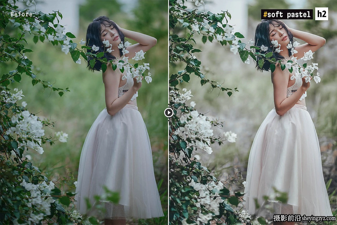 柔和粉彩电影人像LR预设手机LR预设 Soft Pastels Lightroom Presets