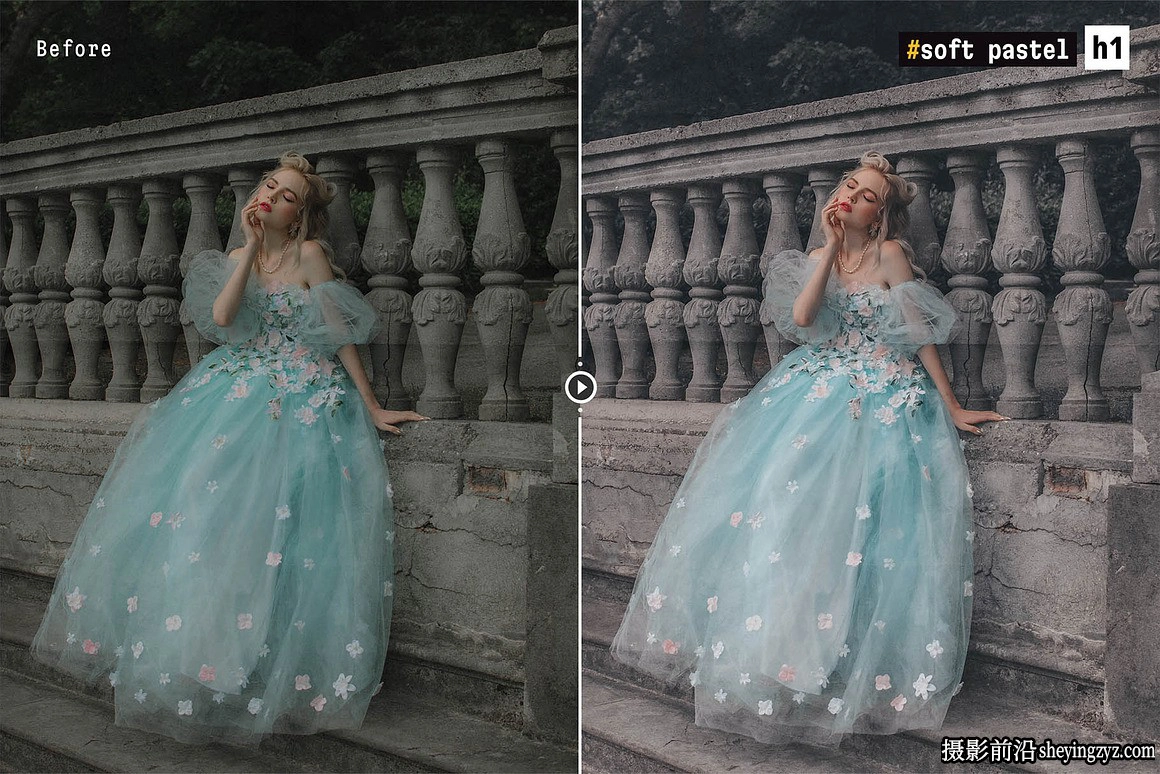 柔和粉彩电影人像LR预设手机LR预设 Soft Pastels Lightroom Presets