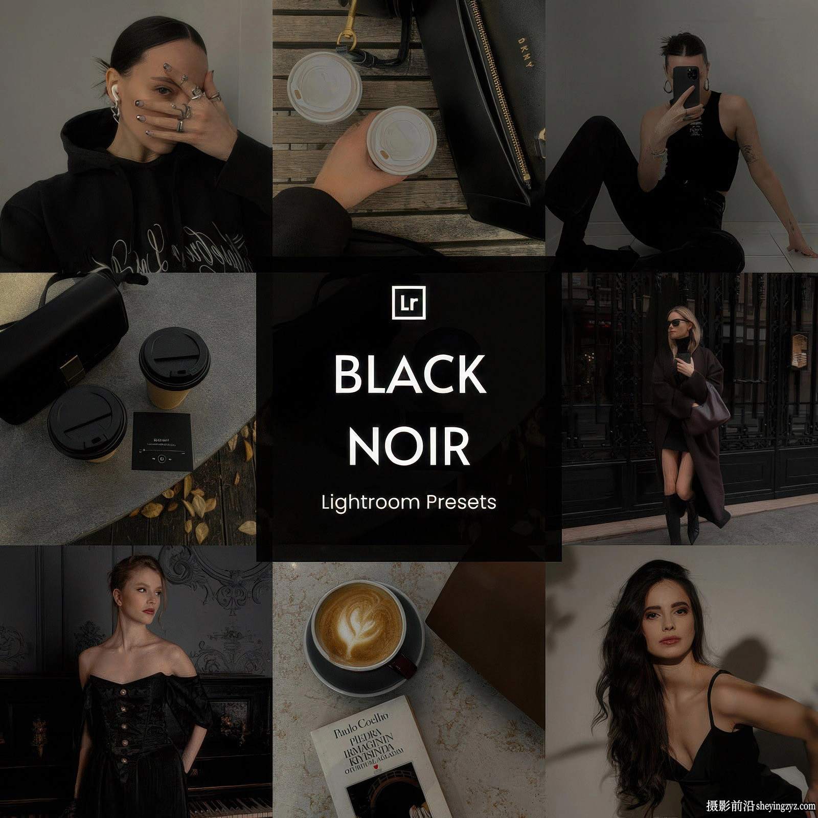 黑暗电影人像LR预设 MePresets - Black Noir Lightroom Presets