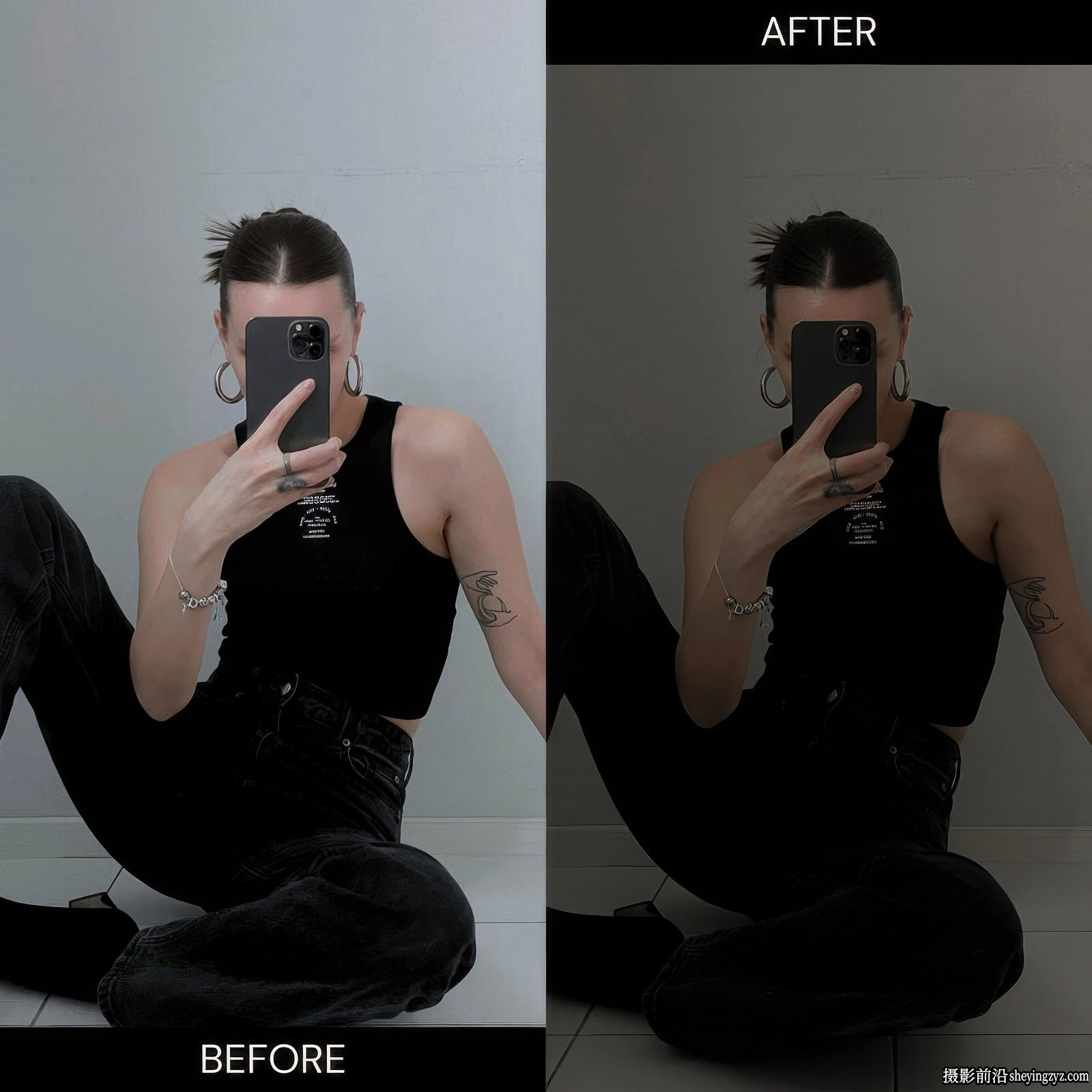 黑暗电影人像LR预设 MePresets - Black Noir Lightroom Presets