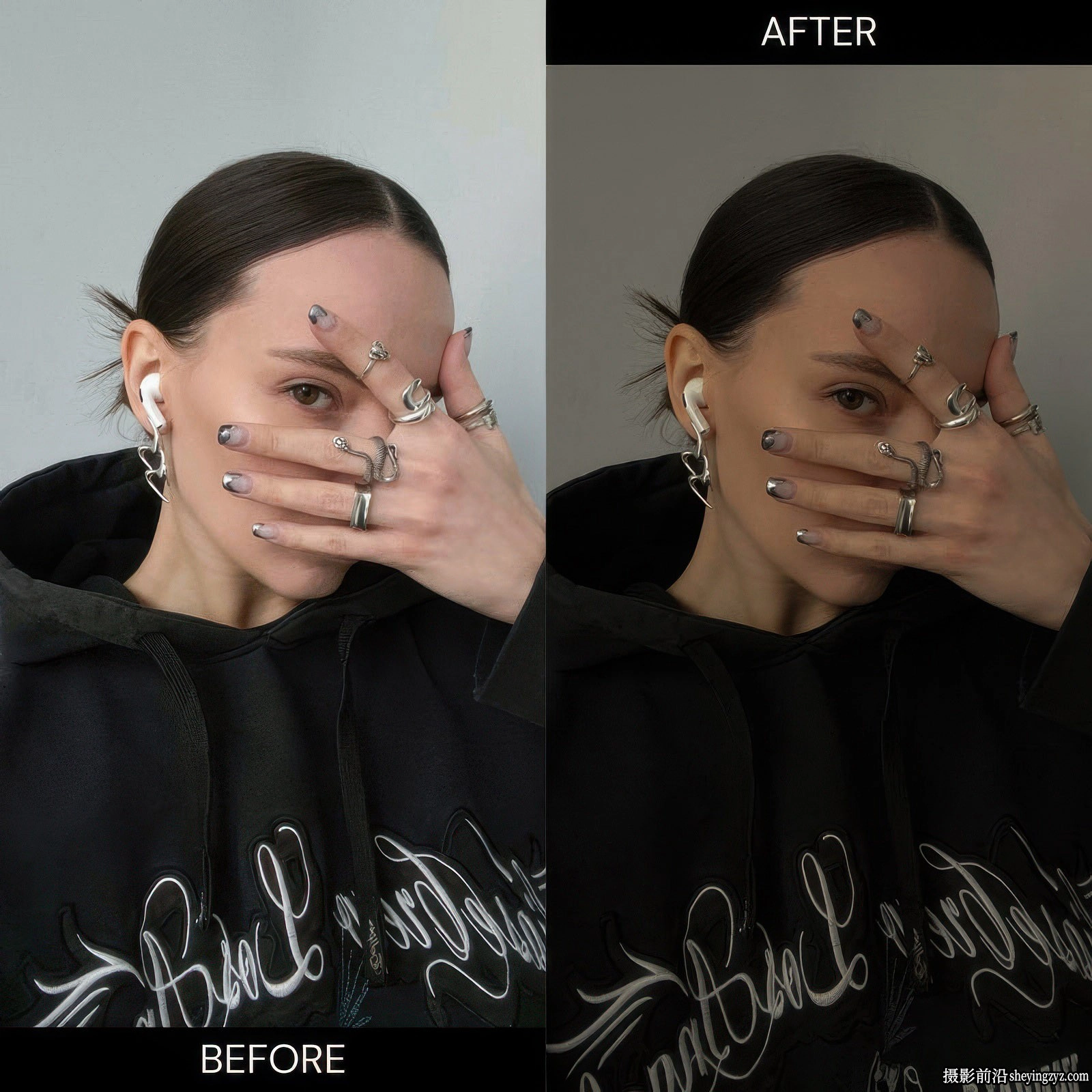 黑暗电影人像LR预设 MePresets - Black Noir Lightroom Presets