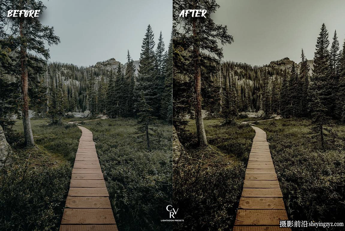 旅拍风光后期增强LR预设手机lr预设 Landscape Lightroom Presets