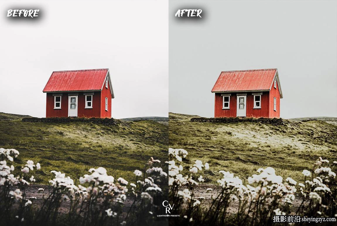 旅拍风光后期增强LR预设手机lr预设 Landscape Lightroom Presets