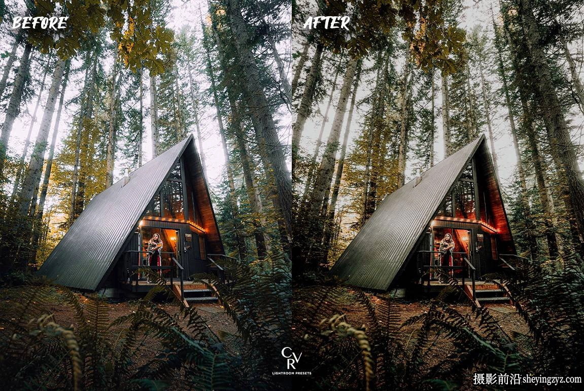 旅拍风光后期增强LR预设手机lr预设 Landscape Lightroom Presets