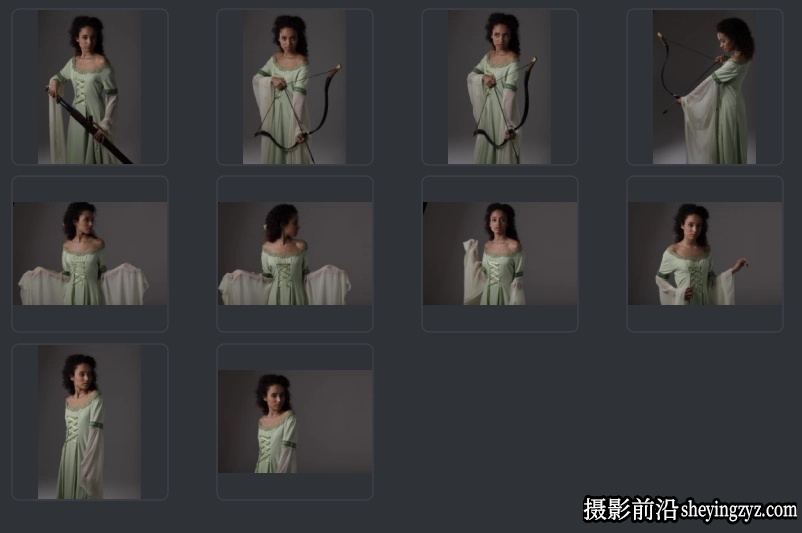 幻想少女电影人像摄影RAW原图佳能未修RAW修图练习素材