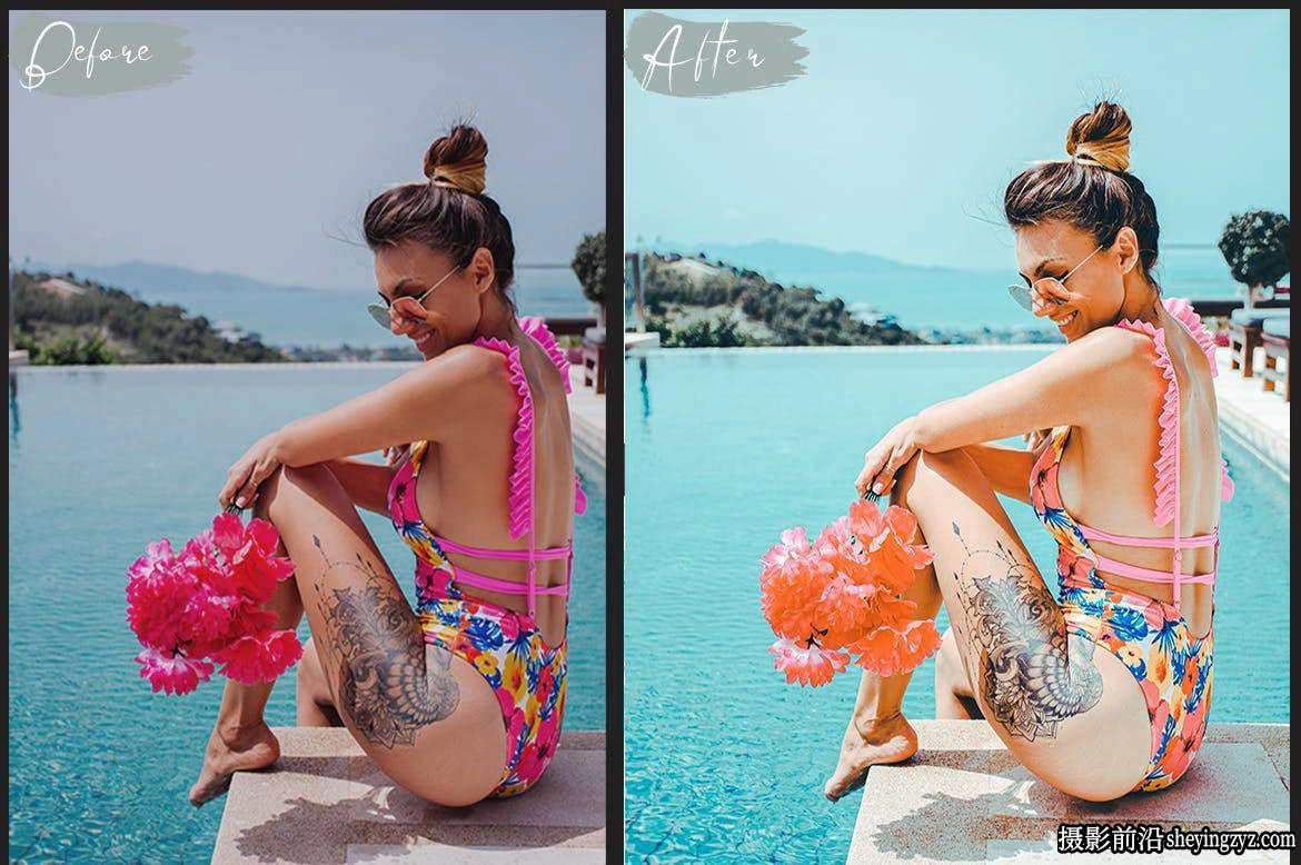 夏季清新通透人像LR预设手机调色滤镜 Chill Lightroom Presets